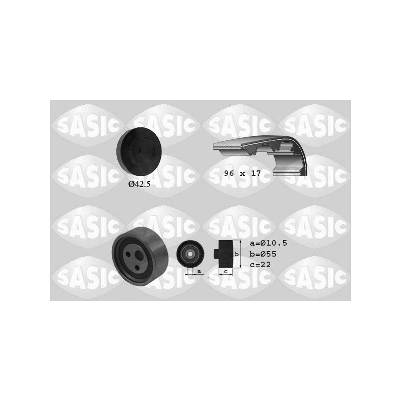 Kit De Distribution Pour Renault Clio II Kangoo Megane I Scenic Sandero Thalia