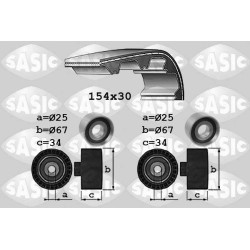 Kit De Distribution Pour Peugeot Renault Opel Fiat 081832 7701471774 4501807