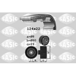 Kit De Distribution Pour Opel Fiat 124 Alfa Romeo Jeep 1629023 71736717 95512802