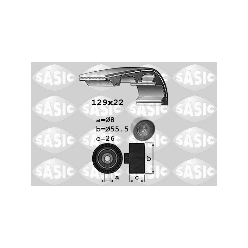 Kit De Distribution Pour Fiat Ford Alfa Romeo Lancia 71754561 1535459 71775900