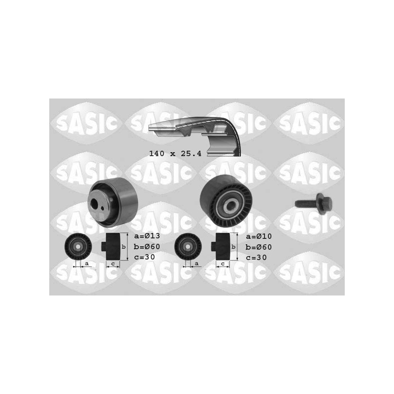 Kit De Distribution Pour Peugeot Fiat Citroën 0831N2 9467538389 0831N3 0831R7
