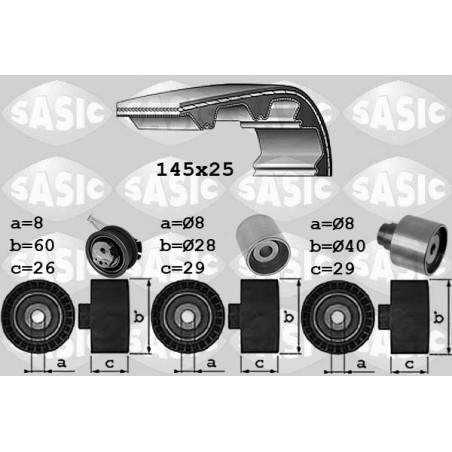 Kit De Distribution Pour VW Audi A3 Seat Skoda 04L198119D 04L198119J 04L198119T