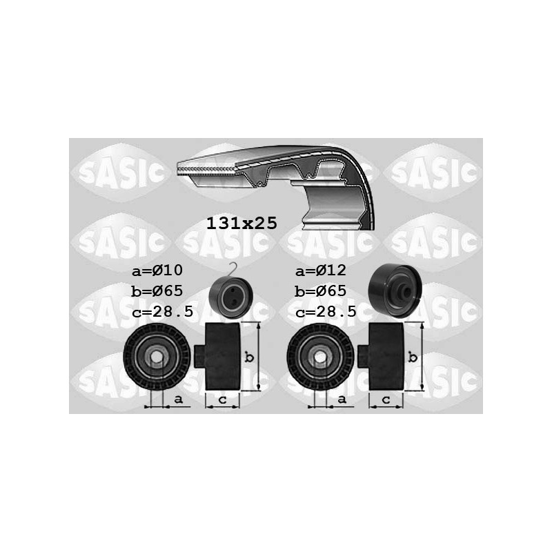 Kit De Distribution Pour Opel Astra G H J - Combo/Monospace Combo Tour 1606388