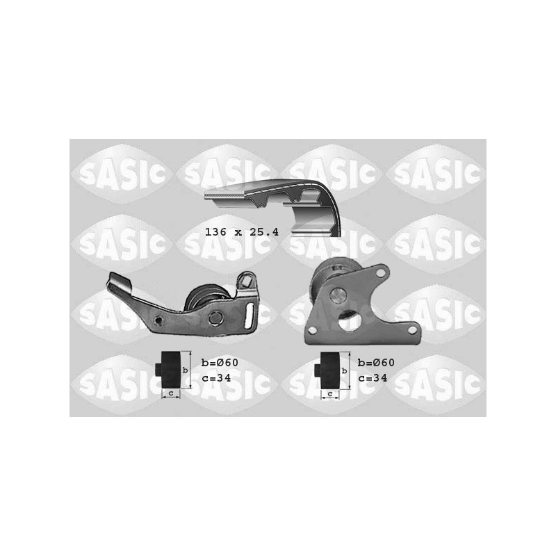 Kit De Distribution Pour Peugeot Citroën BX Rover Talbot 083109 LHP10010 083120
