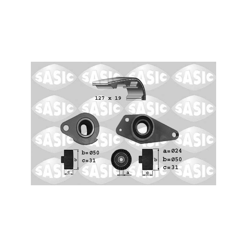 Kit De Distribution Pour Renault Espace III Laguna I Megane Scenic Volvo 440 K