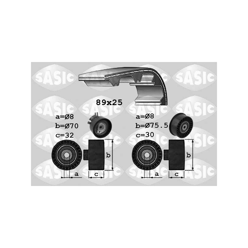 Kit De Distribution Pour Renault Opel Nissan 7701473849 4401428 1680600Q0D