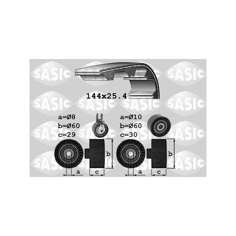 Kit De Distribution Pour Peugeot Toyota Citroën Mazda 083180 SU00100877 083181
