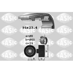 Kit De Distribution Pour Renault Dacia Nissan 130C16776R 1680600QA4 7701476745