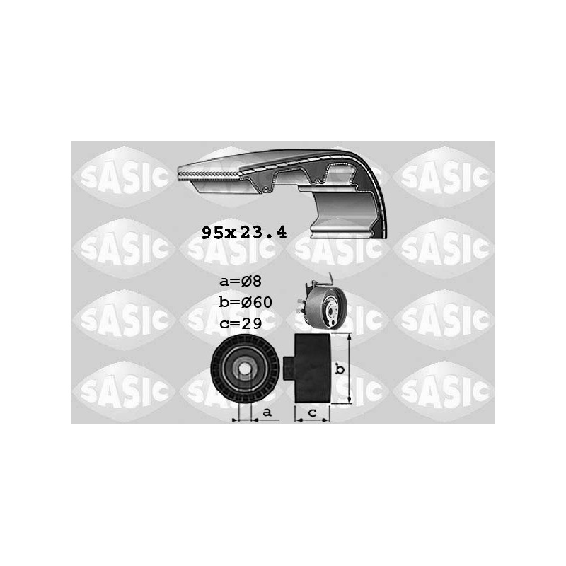 Kit De Distribution Pour Renault Dacia Nissan 130C16776R 1680600QA4 7701476745