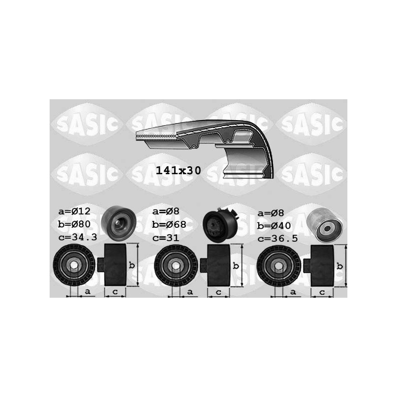 Kit De Distribution Pour VW Audi Seat Skoda 03G198119A 03G198119C 03G198119G