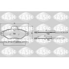 Plaquettes De Frein Avant Pour Citroën Xantia 425114 425156 425291 95667785