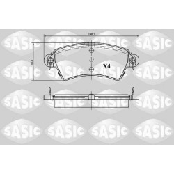 Plaquettes De Frein Avant Pour Peugeot 206 306 Citroën Xsara