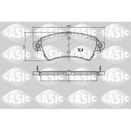 Plaquettes De Frein Avant Pour Peugeot 206 306 Citroën Xsara