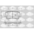 Plaquettes De Frein Arrière Pour Renault Opel Nissan 7701206763 1605982 4403467