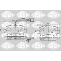 Plaquettes De Frein Arrière Pour Renault Opel Nissan 440600264R 4406237 4420066
