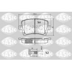 Plaquettes De Frein Arrière Pour VW Audi Seat Altea Skoda 1K0698451P 3C0698451