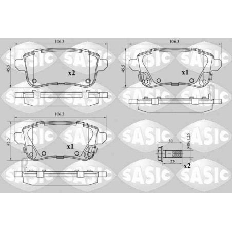 Plaquettes De Frein Arrière Pour Renault Fluence Grand Scénic III 440603558R