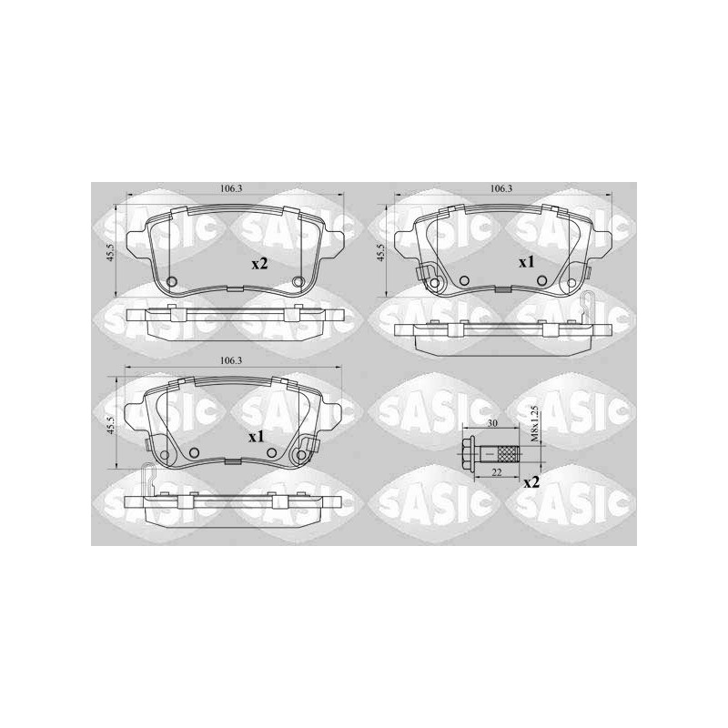 Plaquettes De Frein Arrière Pour Renault Fluence Grand Scénic III 440603558R
