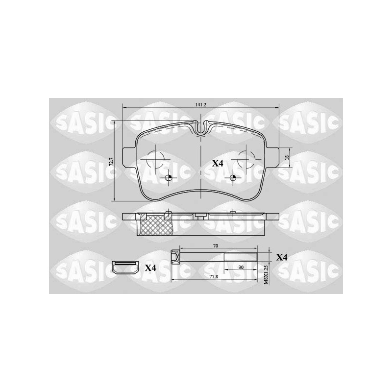 Plaquettes De Frein Arrière Pour Iveco Daily Citys IV VI 42555917
