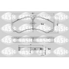 Plaquettes De Frein Arrière Pour Iveco Daily II III 1906401 19092981 2992339