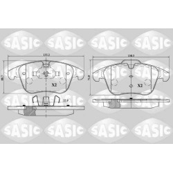 Plaquettes De Frein Avant Pour Ford Land Rover Volvo 6G912K021A2D 30793540