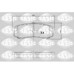 Plaquettes De Frein Arrière Pour Toyota Land Cruiser 80 90 Hardtop Prado Van
