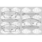 Plaquettes De Frein Avant Pour Opel Ampera Astra J - Mokka Zafira Tourer C Van