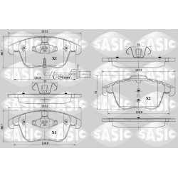 Plaquettes De Frein Avant Pour Audi A4 A5 8K0698151A 8K0698151F 8K0698151P