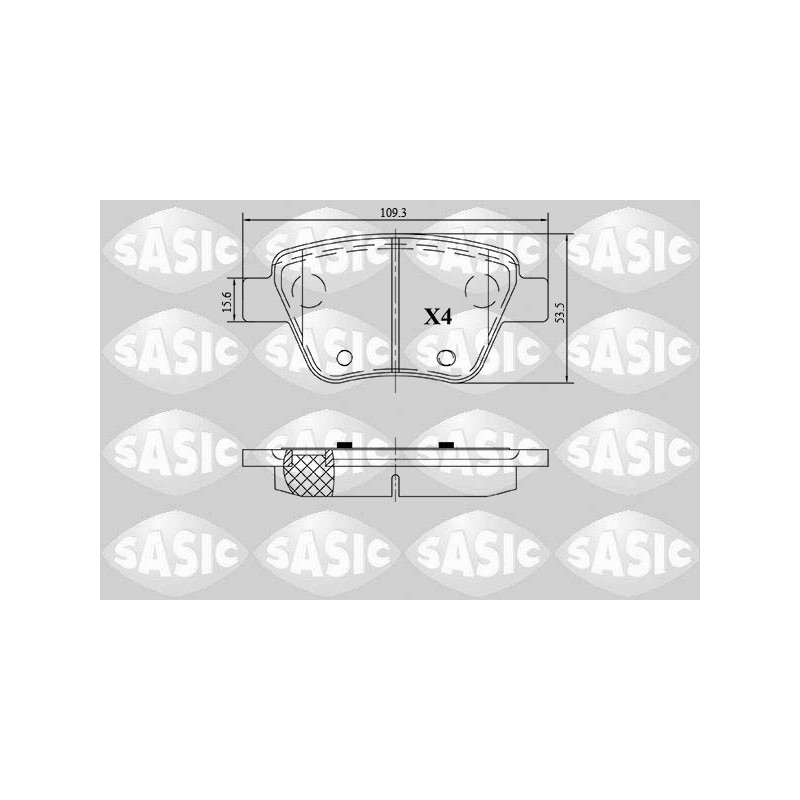 Plaquettes De Frein Arrière Pour VW Audi A1 A3 Seat Skoda 2K5698451 5K0698451