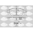 Plaquettes De Frein Avant Pour Peugeot 206 Fiat Citroën Lancia 425250 71770080