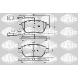 Plaquettes De Frein Avant Pour Peugeot Fiat 500 Alfa Romeo Citroën 1636412880