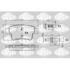 Plaquettes De Frein Arrière Pour Citroën C4 Picasso 1611141080 1647873780