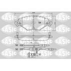 Plaquettes De Frein Avant Pour Citroën C5 I II III 1636411580 425215 425248