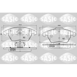 Plaquettes De Frein Avant Pour Peugeot VW Audi Seat 425260 8X0698151 425323