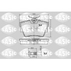 Plaquettes De Frein Arrière Pour Renault Opel Fiat Nissan 440607091R 1605199