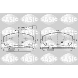 Plaquettes De Frein Avant Pour Renault Opel Nissan 410601061R 4419950 4106000Q1K