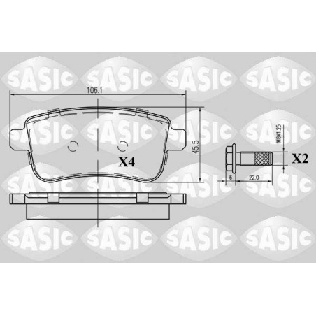 Plaquettes De Frein Arrière Pour Renault Arkana I Captur II Clio V 440601416R