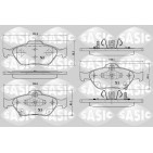 Plaquettes De Frein Avant Pour Toyota Yaris Daihatsu Charade VIII 044650D050