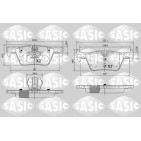 Plaquettes De Frein Arrière Pour BMW Série 1 F20 F21 2 F22, F87 34206799809