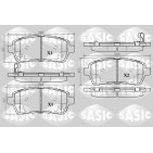 Plaquettes De Frein Avant Pour Ford Suzuki Daihatsu Mazda 8V512K021AB 5581068L00