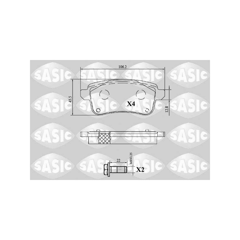 Plaquettes De Frein Arrière Pour Renault Espace V Grand Scénic IV 440608235R