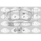 Plaquettes De Frein Avant Pour Renault Espace V Grand Scénic IV 410606124R