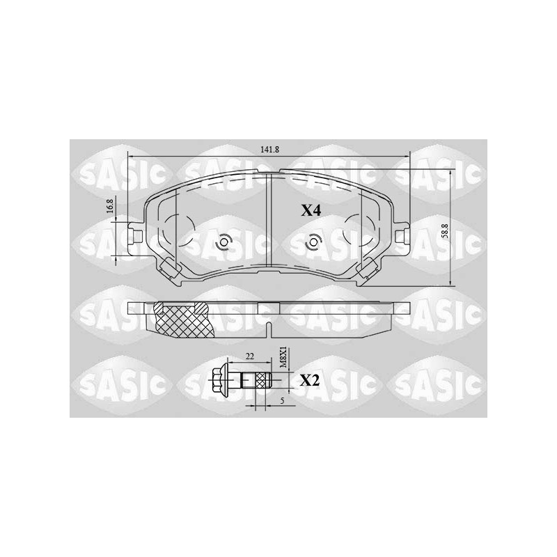 Plaquettes De Frein Avant Pour Renault Espace V Grand Scénic IV 410606124R