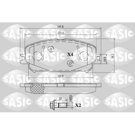 Plaquettes De Frein Avant Pour Renault Arkana I Captur II Espace V 410606808R