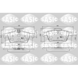 Plaquettes De Frein Arrière Pour Peugeot 508 I 1619790380 1647875980 4254A8