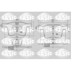 Plaquettes De Frein Avant Pour BMW Série 1 F20 F21 2 F22, F87 F23 34116798978