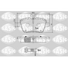 Plaquettes De Frein Arrière Pour MERCEDES CLA Classe A B GLA SLC SLK