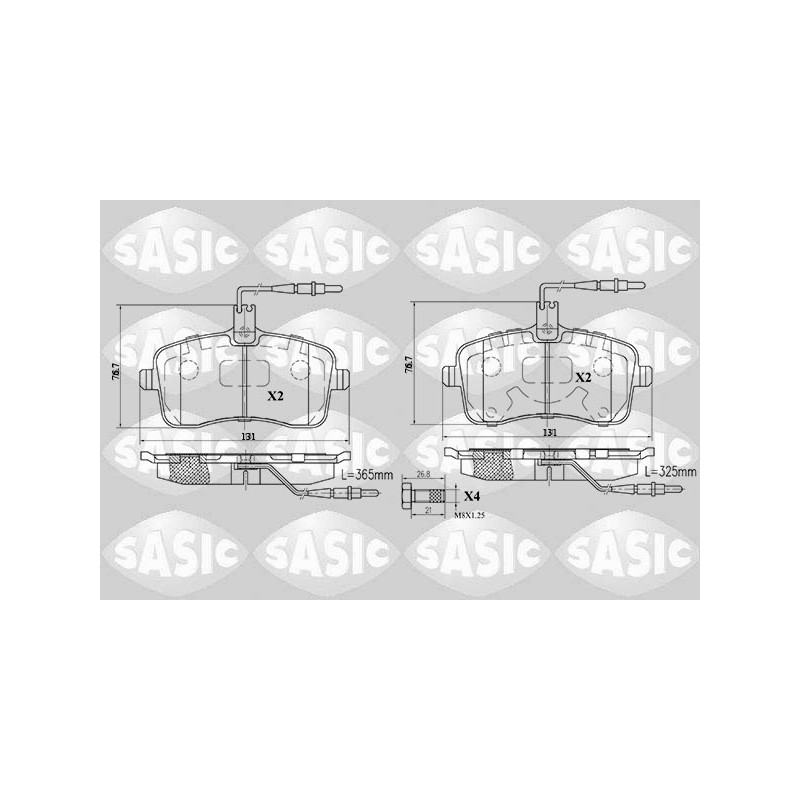 Plaquettes De Frein Avant Pour Peugeot 407 425277 425332 425335 425347 425422