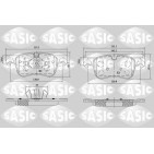 Plaquettes De Frein Avant Pour Opel Toyota Citroën C4 1609898380 SU001A8946