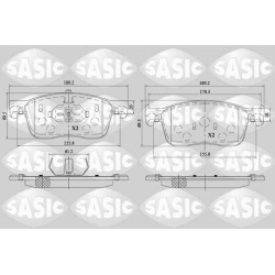 Plaquettes De Frein Avant Pour Peugeot Opel Toyota Citroën Jumpy 1613260780